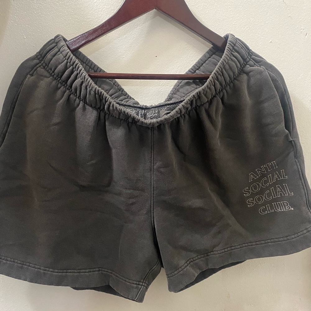 Anti Social Social Club Charcoal Women's Athletic Shorts